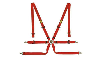 compare product OMP Safety Harness One 2In Pull Up - Red (Fia 8853-2016)