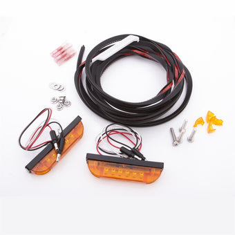 compare product Bushwacker 99-18 Universal 3-Wire Led Marker Light Kit For Flat Style Flares