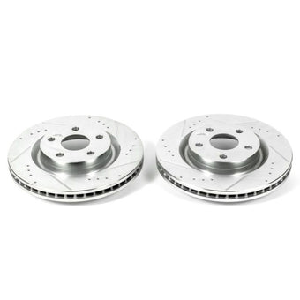 compare product Power Stop 08-09 Pontiac G8 Front Evolution Drilled & Slotted Rotors - Pair