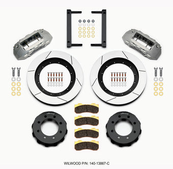 compare product Wilwood TX6R Front Kit 16.00in Clear Ano 2005-2012 Ford F250/F350 4WD