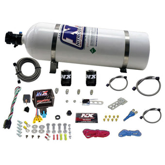 compare product Nitrous Express Instaboost Digital EFI Nitrous Kit w/15lb Bottle