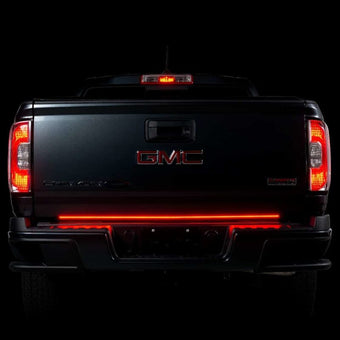 compare product Putco 48in Red Blade LED Tailgate Light Bar for Ford Trucks w/ Blis and Trailer Detection