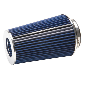 compare product Edelbrock Air Filter Pro-Flo Series Conical 10In Tall Blue/Chrome
