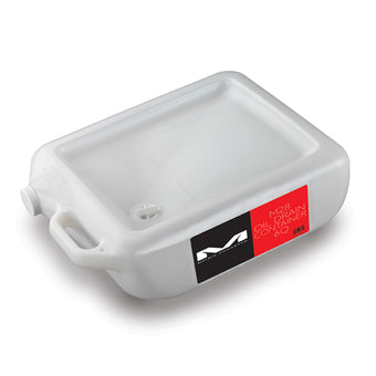 compare product Matrix Concepts M28 Oil Drain Container 6 Quart - White