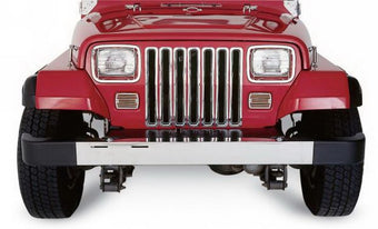 compare product Rampage 1987-1995 Jeep Wrangler(YJ) Grille Inserts - Chrome