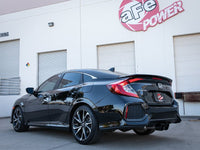 aFe Takeda 2.5in 304SS Cat - Back Exhaust System w/ Black Tips 17 - 20 Honda Civic Si Sedan I4 1.5L - My Store