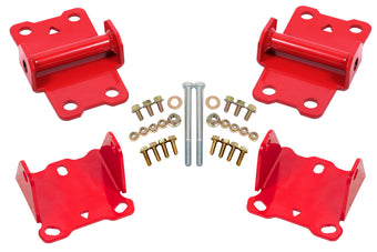 compare product BMR 78-87 G-Body Motor Mount Kit Upper & Lower Solid - Red
