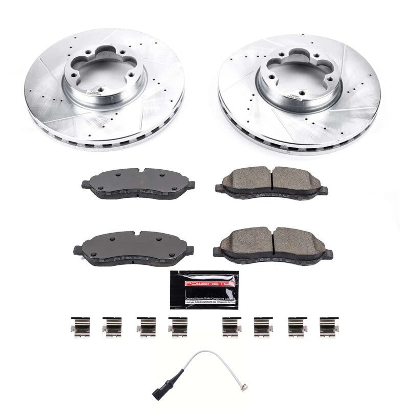 Power Stop 20 - 22 Ford Transit - 350 HD Front Z23 Evolution Brake Kit - My Store