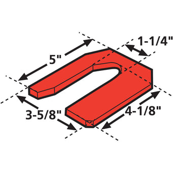 compare product SPC Performance PREVOST SHIMS 1/16in. (6)