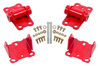 compare product BMR 78-87 G-Body Motor Mount Kit Upper & Lower Poly - Red