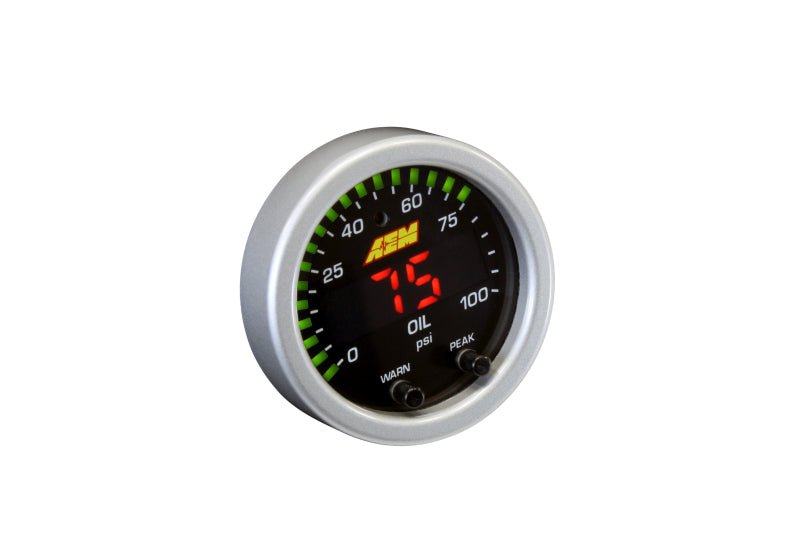AEM X - Series Pressure 0 - 100psi Gauge Kit - My Store