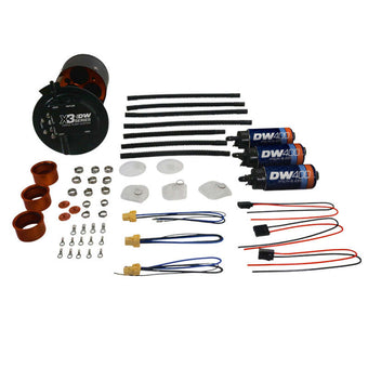 compare product DeatschWerks 2015+ Ford F150 Coyote X3 Series Fuel Pump Module W/ Triple DW400 Fuel Pumps