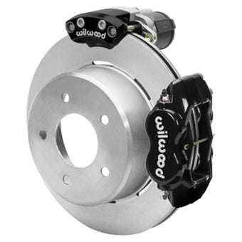 compare product Wilwood 88-98 GM C1500 Rear Electronic Parking Brake Kit Black 12.19in Rotor 3.25in Offset
