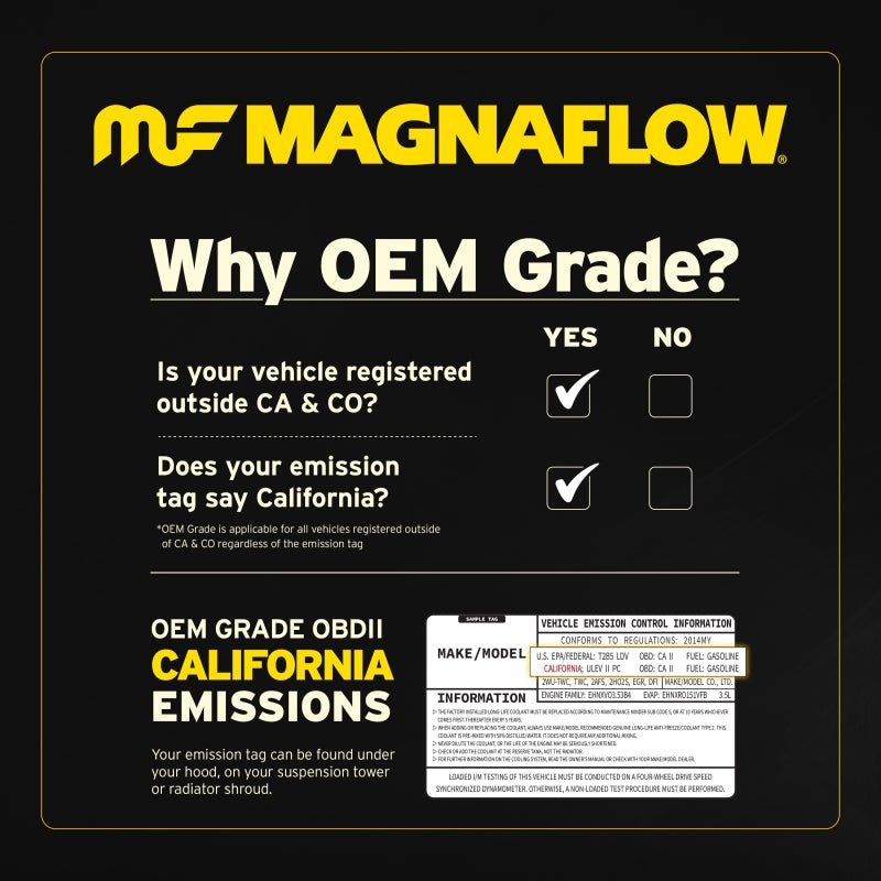MagnaFlow Conv DF 07 - 09 Toyota Sienna 3.5L - My Store