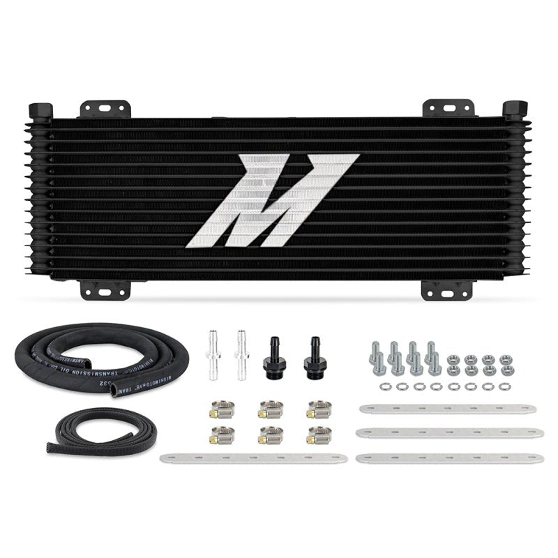 Mishimoto Universal Stacked Plate Trans Cooler 13 Row Black - My Store
