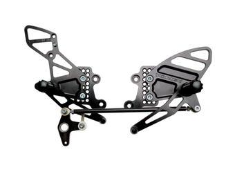 compare product Vortex Racing 04-07 Honda CBR1000RR,03-06 CBR6100 RR Adjustable Rearsets- Black