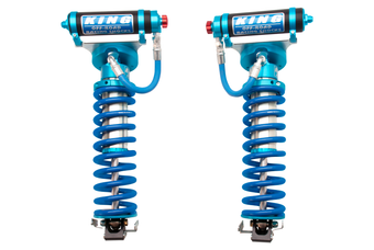 compare product King Shocks 2005+ Ford F-250 4WD Front 3.0 Dia Remote Res Coilover Conv w/Adjuster (Pair)