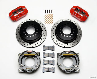 compare product Wilwood Dynapro Low-Profile 11.00in P-Brake Kit Drill-Red Chevy C-10 2.42 Offset 5-lug