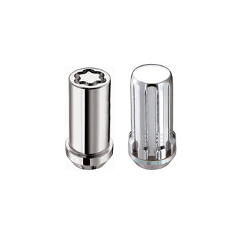 compare product McGard SplineDrive Tuner 5 Lug Install Kit w/Locks & Tool (Cone) M14X1.5 / 1in. Hex - Chrome
