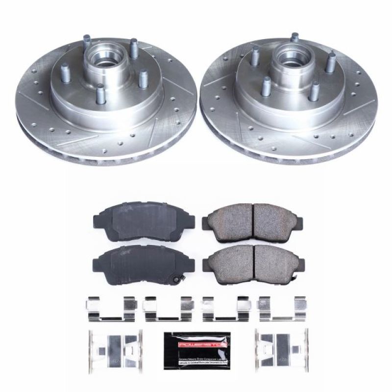 Power Stop 95 - 97 Ford Ranger Front Z23 Evolution Sport Brake Kit - My Store
