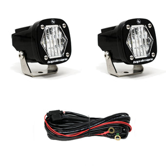 compare product Baja Designs S1 Wide Cornering LED Light w/ Mounting Bracket Pair