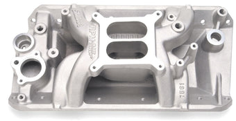 compare product Edelbrock AMC Air Gap Manifold 304-401 CI Engines