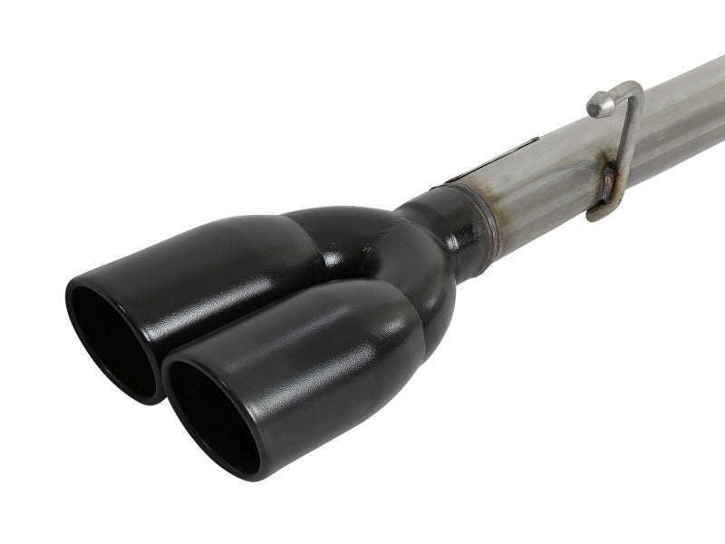 aFe Gemini XV 3in 304 SS Cat - Back Exhaust w/ Cutout 19 - 21 GM Silverado/Sierra 1500 V8 - w/ Black Tips - My Store