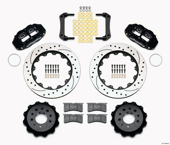 compare product Wilwood Narrow Superlite 4R Rear Kit 14.00in Drilled Morrison Multilink IRS (2010-15 Camaro Based)