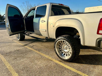 compare product Body Armor 4x4 14-18 GM Silverado/Sierra 1500/2500/3500 (Gas Only) E-Power Board Steps - Black