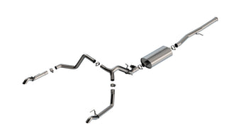 compare product Borla 2024 Chevrolet/GMC 1500 ZR2 & AT4X 6.2L V8 4WD 4DR Touring Catback Exhaust w/ Turndown Tips