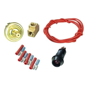 compare product Moroso Adjustable 0-10 PSI LED Oil Pressure Warning Light Kit