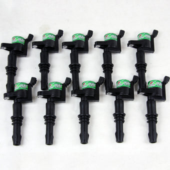 compare product Granatelli 04-07 Ford 6.8L V10 3V Truck/SUV MPG Series Coil On Plug - Coil Packs (Set of 10)