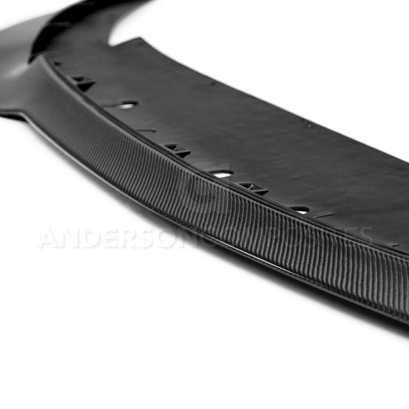 Anderson Composites 2015 - 2018 Ford Mustang Shelby GT350R Carbon Fiber Front Splitter (1 PC) - My Store