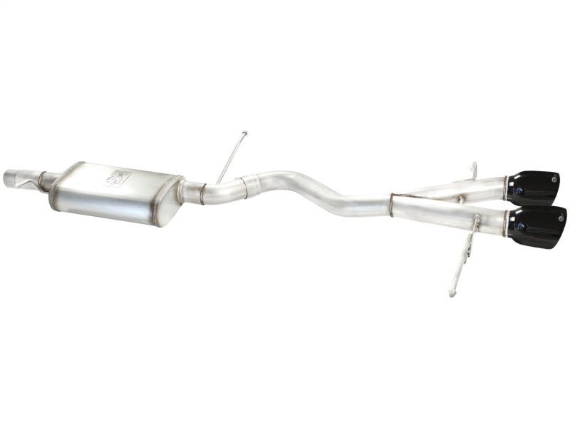 aFe MACHForce XP Exhaust 304SS Cat - Back w/ Black Tips 2008 VW Golf R32 V5 3.2L - My Store