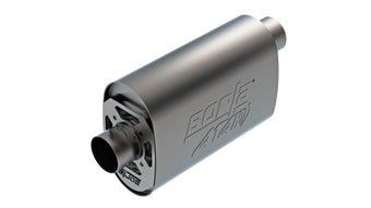 compare product Borla CrateMuffler LS3 3in Offset/Center 14in x 4.35in x 9.10in Oval Muffler ATAK