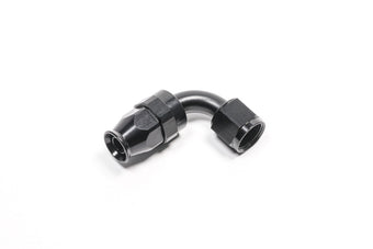 compare product Radium Engineering -8AN 90 Degree PTFE Hose End - Black