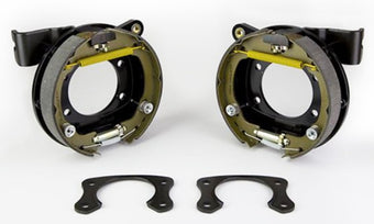 compare product Wilwood Brackets (2) - Disc/Drum 12 Bolt Chevy Spcl 2.81in Offset 1pc vented