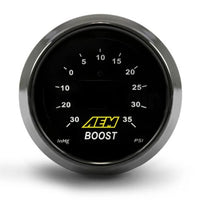 AEM 52mm Boost Digital Gauge - 30 - 35psi - My Store
