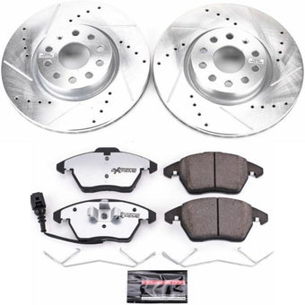 compare product Power Stop 06-13 Audi A3 Front Z26 Street Warrior Brake Kit