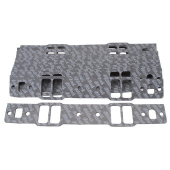 compare product Edelbrock Gasket Kit Intake Manifold SBC 2814 for GM Cast Iron Bowtie Vortec Package of 10