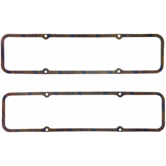 compare product Fel-Pro Chevrolet Small Block 262/265/267/283/302 Engine Valve Cover Gasket Set - 0.313in Thickness