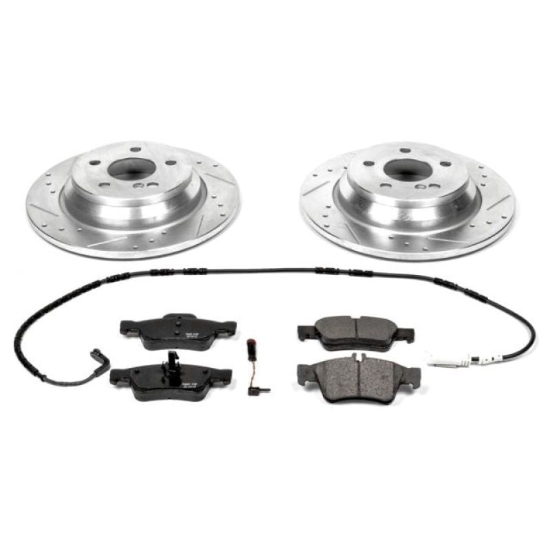 Power Stop 2006 Mercedes - Benz S350 Rear Z23 Evolution Sport Brake Kit - My Store