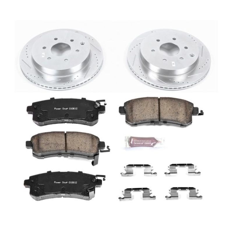 Power Stop 11 - 13 Infiniti QX56 Rear Z23 Evolution Sport Brake Kit - My Store