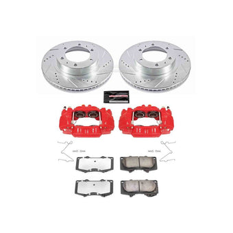 compare product Power Stop 05-22 Toyota Tacoma Front Z36 Truck & Tow Kit w/Cals