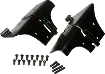 compare product Kentrol 97-06 Jeep Wrangler TJ Windshield Hinge Pair- Powdercoat Black