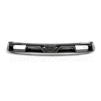 Anderson Composites 15 - 16 Ford Mustang R - Style Carbon Fiber Rear Valance (for Quad Tip Exhaust) - My Store