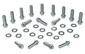 compare product Moroso Chevrolet Big Block Intake Manifold Bolt Kit - 3/8in-16 x 1.25in - Set of 12