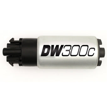 compare product DeatschWerks 340lph DW300C Compact Fuel Pump w/ Mounting Clips