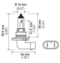 Hella Optilux HB4 9006 12V/55W XY Xenon Yellow Bulb - My Store