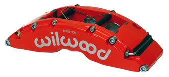 compare product Wilwood Caliper-TC6R-Red 1.88/1.62/1.62in Pistons 1.38in Disc